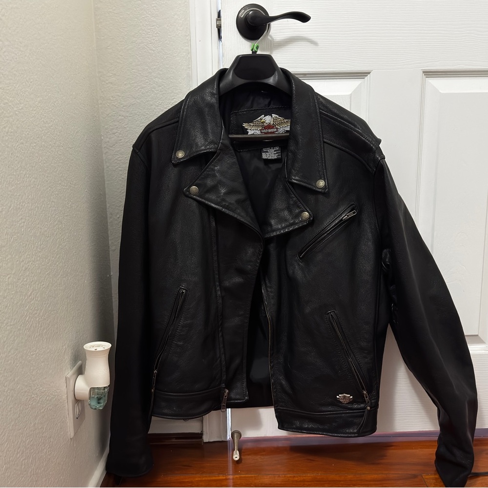 Harley-Davidson Men's Black Leather Jacket